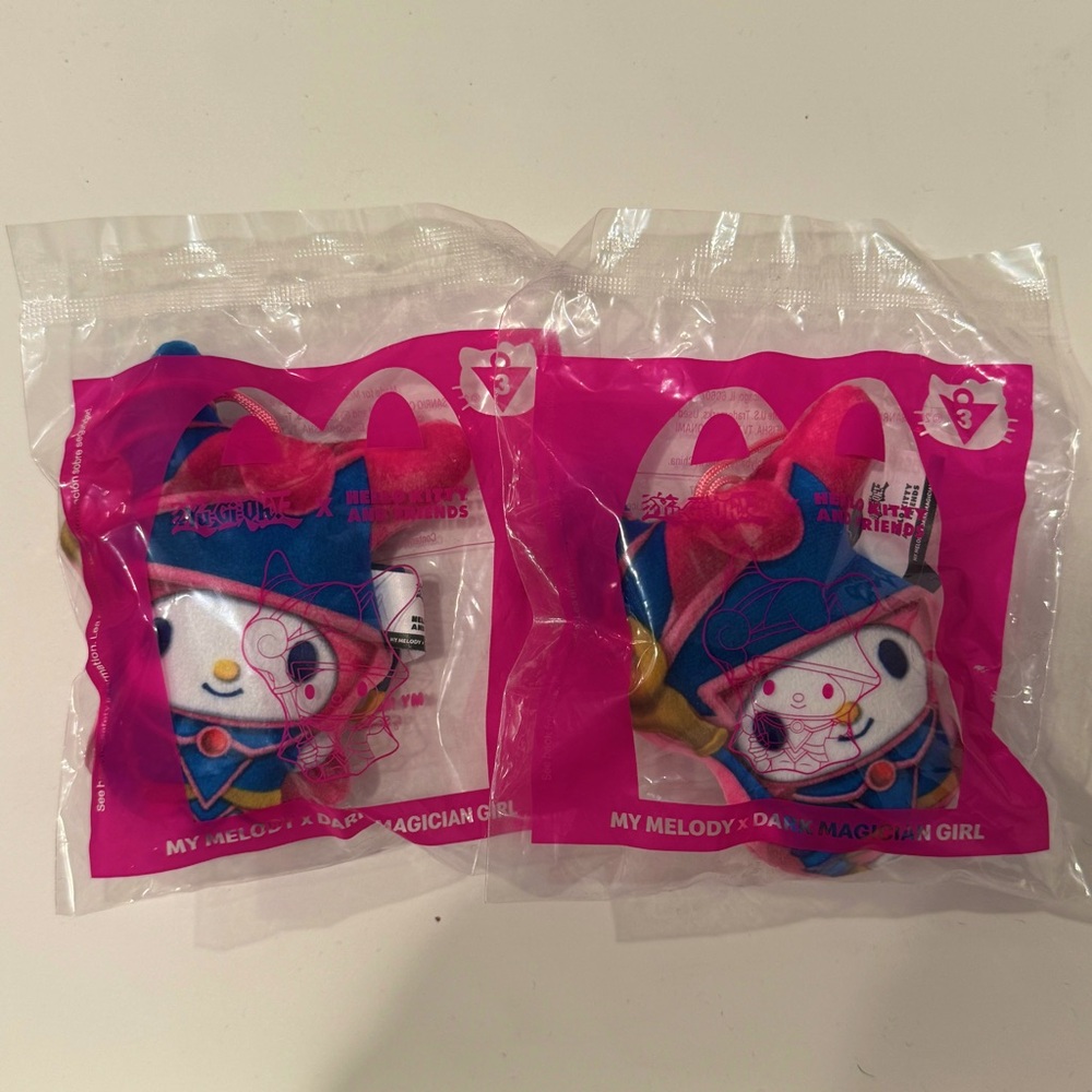 Set of 2 - McDonalds 2024 Happy Meal Yu-Gi-Oh x Hello Kitty My Melody #3